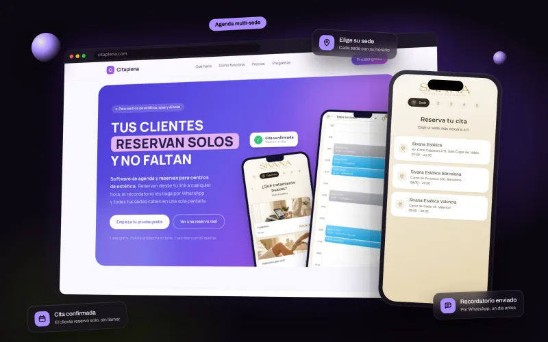 Citaplena en computador y celular