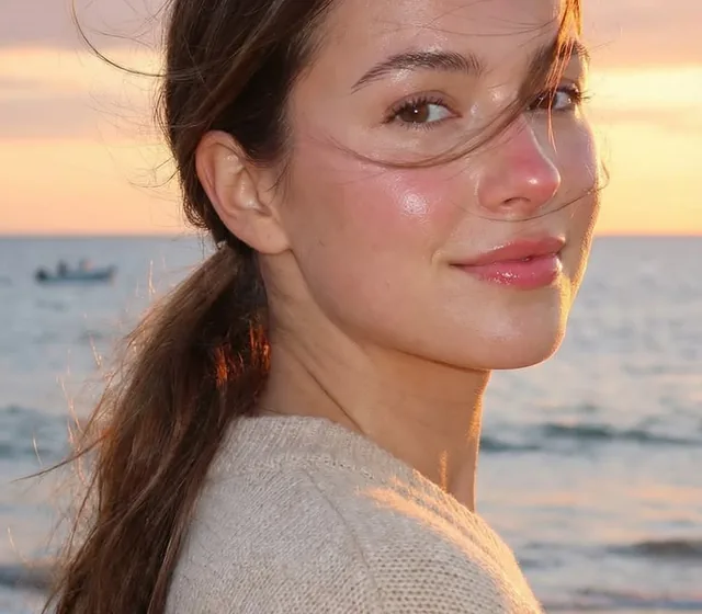 Paciente de Sivana con parches revitalizantes bajo los ojos